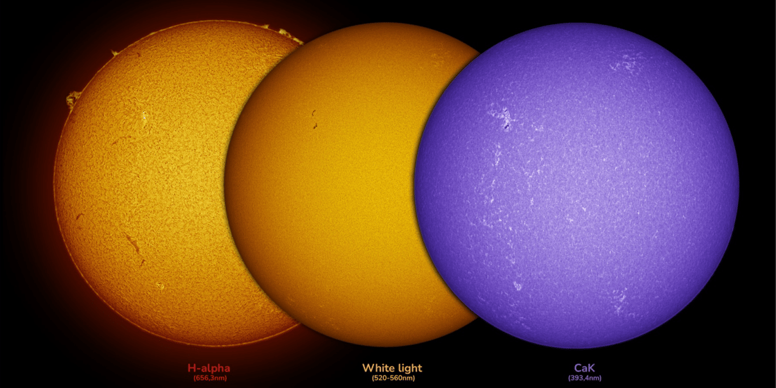 Sun In Different Bandpasses